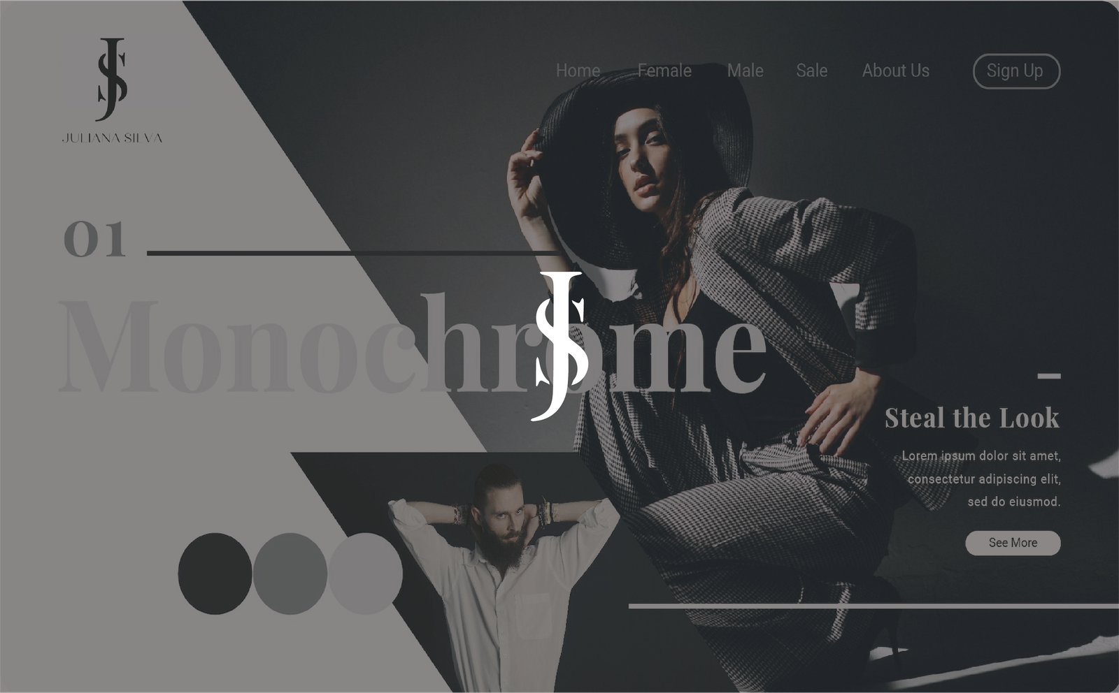 Fashion Website design